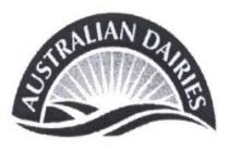 AUSTRALIAN DAIRIES - trademark of the United Arab Emirates 027531