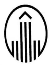 رسم دائري يبرز من قاعدتة خطوط عمودية متفاوته في الطول ويعلو الثلاثة الوسطي - trademark of the United Arab Emirates 030050