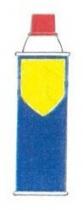 رسم وعاء اسطواني بالالوان الاحمر والابيض والازرق والاصفر - trademark of the United Arab Emirates 026032