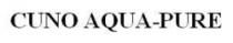 CUNO AQUA-PURE - trademark of the United Arab Emirates 027541