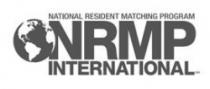 NATIONAL RESIDENT MATCHING PROGRAM NRMP INTERNATIONAL SM