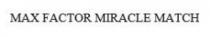 MAX FACTOR MIRACLE MATCH