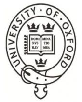 UNIVERSITY OF OXFORD