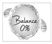 معادن متوازنة Balance 0% BALANCED MINERALS