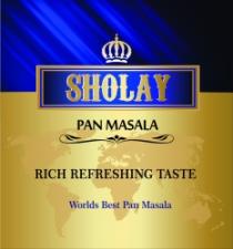 SHOLAY PAN MASALA RICH REFRESHING TASTE Worlds Best Gutka