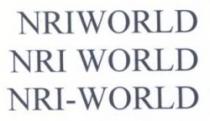 NRIWORLD NRI WORLD NRI-WORLD