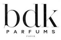 bdk PARFUMS PARIS