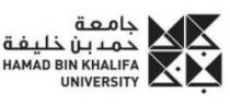 HAMAD BIN KHALIFA UNIVERSITY جامعة حمد بن خليفة