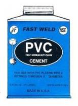 AF FAST WELD NSF PVC 700 21 MEDIUM DUTY - CLEAR CEMENT