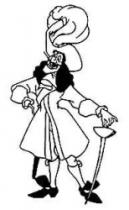 رسم كريكاتوري كرتوني لفارس يمسك بيده اليسرى اداة مبارزه
