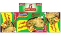5 IN 1 PACK - Indomie Vegetable Flavour