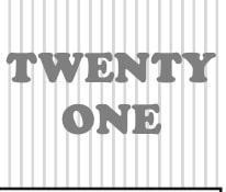 TWENTY ONE
