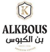 K-ALKBOUS PREMIUM COFFEE SINCE 1938 بن الكبوس