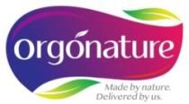 orgonature Made by nature Delivered by us
