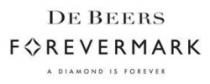 DE BEERS FOREVERMARK A DIAMOND IS FOREVER
