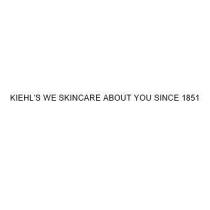 KIEHL’S WE SKINCARE ABOUT YOU SINCE 1851