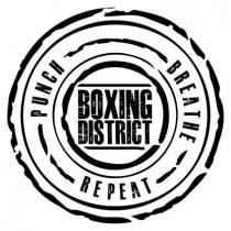 BOXING DISTRICT PUNCH BREATHE REPEAT