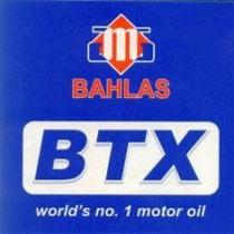 amb BAHLAS BTX world`s no. 1 motor oil