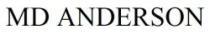 MD ANDERSON