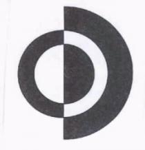 رسم نصف قرص راسي حول مركزه دائرة