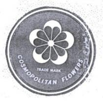 TRADE MARK COSMOPOLITAN FLOWERS