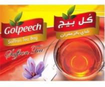 GOLPEECH SAFFRAN TEA BAG كل بيج شاي بالزعفران