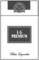 LG PREMIUM filter cigarettes