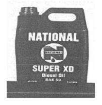NATIONAL N NATIONAL SUPER XD DIESEL OIL