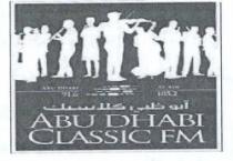 ABU DHABI CLASSIC FM AL AIN 105.2 ABU DHABI 91.6