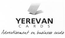 YEREVAN CARDS ADVERTISEMENT IN BUSINESS CARDS