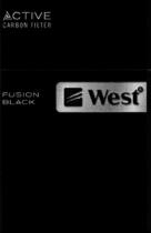 WEST ACTIVE FUSION BLACK CARBON FILTER