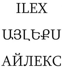 ԱՅԼԵՔՍ АЙЛЕКС ILEX