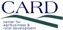 CARD CENTER FOR AGRIBUSINESS & RURAL DEVELOPMENT