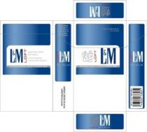 L&M LM LOFT SEA BLUE INTERNATIONAL QUALITY SINCE 1872