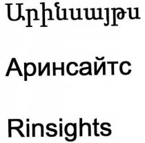 ԱՐԻՆՍԱՅԹՍ АРИНСАЙТС RINSIGHTS