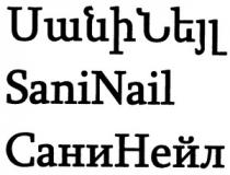 ՍԱՆԻՆԵՅԼ САНИНЕЙЛ SANINAIL