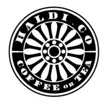 HALDI CO COFFEE OR TEA