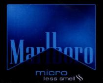 MARLBORO MICRO LESS SMELL