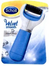 SCHOLL VELVET SMOOTH DIAMOND CRYSTALS