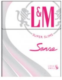 L&M SUPER SLIMS SENSE LESS SMELL