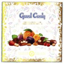 GRAND CANDY CHOCOLATE COVERED DRIED FRUITS WITH NUTS PREMIUM QUALITY NATURAL CHOCOLATE