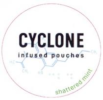 CYCLONE INFUSED POUCHES SHATTERED MINT