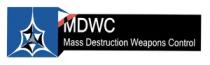 MDWC MASS DESTRUCTION WEAPONS CONTROL