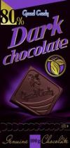 80% DARK CHOCOLATE GENUINE CHOCOLATE