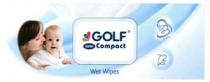 GOLF COMPACT NEW 72 PCS LOVELY WET WIPES