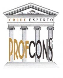 CREDE EXPERTO PROFCONS