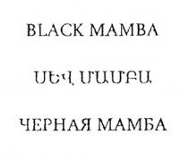 ՍԵՎ ՄԱՄԲԱ ЧЕРНАЯ МАМБА BLACK MAMBA