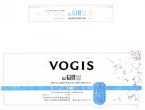 VOGIS DRY GIN WITH SOUL DISTILLED WITH HAND-PICKED BOTANICALS CLASSIC 1986