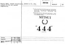 MITSUI 444;THREE FOUR