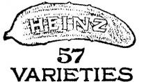 HEINZ;57 VARIETIES